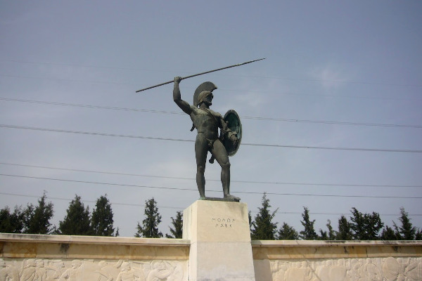 Statue of King Leonidas